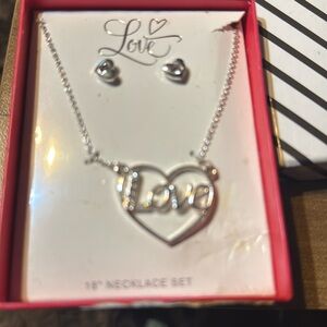 Love necklace 18 inch